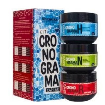 KIT CAPILAR CRONOGRAMA 3 PECAS- RHENUKS 200G