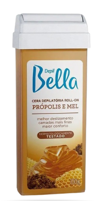 CERA DEPILATORIA ROLL-ON DEO MEL-DEPIL BELLA 100g