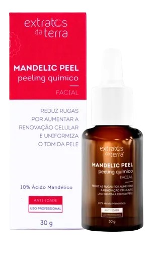[PEELING FACIAL MANDELIC 30G EXTRATO DA TERRA] PEELING FACIAL MANDELIC 30G EXTRATO DA TERRA