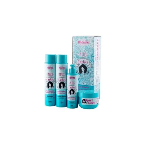 [KIT CAPILAR MEUS CACHOS 4 PECAS- RHENUKS 400G] KIT CAPILAR MEUS CACHOS 4 PEÇAS- RHENUKS 400G (cópia)
